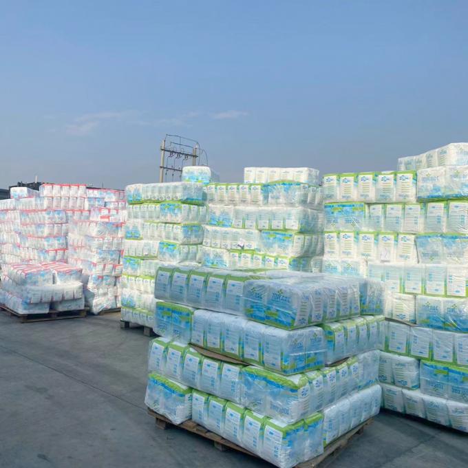 হাইপোএলার্জেনিক ডায়াপার প্যান্ট ন্যাপী ডিসপোজেবল প্রাপ্তবয়স্কদের ডায়াপার সাইজ L-XXXL 2