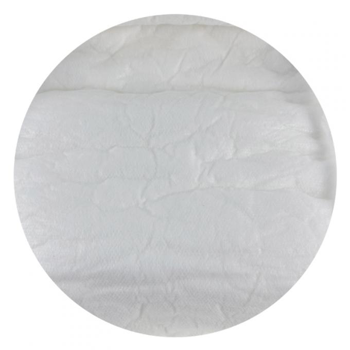 পিই ফিল্ম ব্যাক শীট এবং মুদ্রিত বৈশিষ্ট্যগুলির সাথে সুপার আরামদায়ক ডিসপোজেবল অ্যাডাল্ট ডায়াপার বৈশিষ্ট্যগুলি পিই টেপ 1