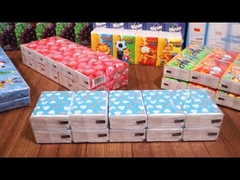 ভ্রমণের জন্য পকেট প্যাক ফেসিয়াল টিস্যু ৩ প্লাই ১৪জিএসএম অতি নরম বিশেষ টেক্সচার