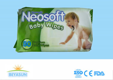 Non Alcohol Customize Baby Disposable Wet Wipes With Private Label