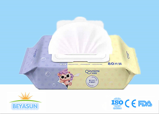কাস্টম ভিটামিন ই মুখ হাত পরিষ্কার disposable বায়োডেগ্রেডেবল শিশুর পরিষ্কার নরম প্যান্ট শিশুর ভিজা প্যান্ট