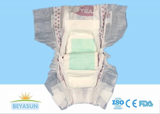 কাস্টম বেবি ডায়াপার ৫০০ মিলি শোষণ ক্ষমতা সাইজ S-XXL ইউরোপীয় ডিসপোজেবল ডায়াপার প্রস্তুতকারক চীন থেকে