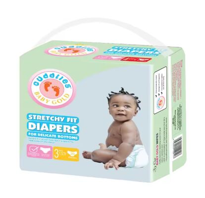 গরম বিক্রি হওয়া উচ্চ মানের ডিসপোজেবল সব সাইজের বেবি ডায়াপার চীনের ফ্যাক্টরিতে নতুন জন্ম নেওয়া শিশুদের জন্য