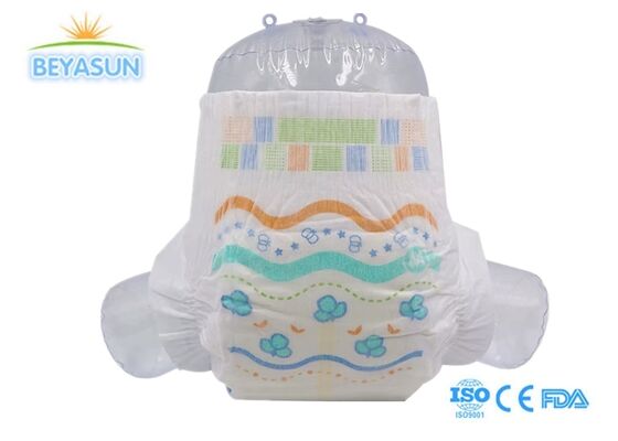 ডাবল লিক গার্ড সহ মিষ্টি ডিসপোজেবল স্লিপিং বেবি ডায়াপার OEM&ODM কাস্টম নির্মাতারা চীন